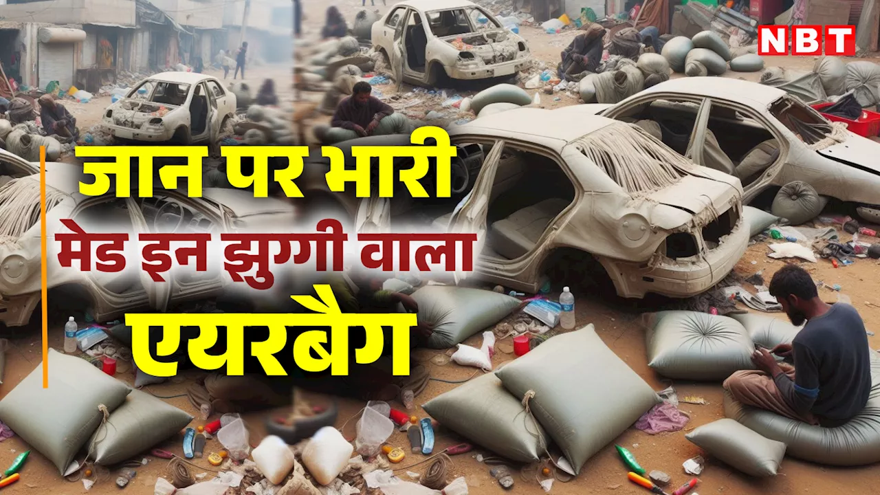 यूट्यूब से सीखा फिर 'मेड इन झुग्गी' एयरबैग्स की देशभर में करने लगे सप्लाई, जान से खिलवाड़ की ABCD जान लीजिए