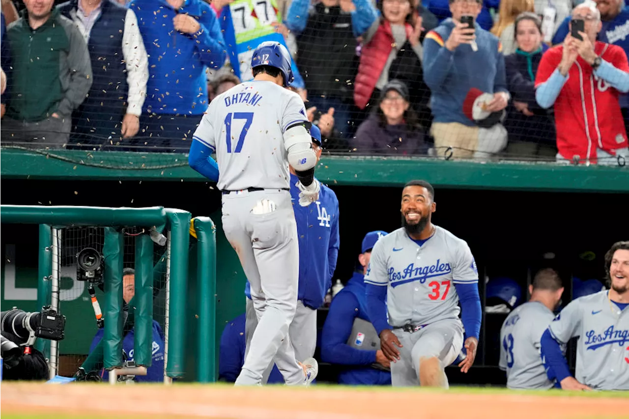 Shohei Ohtani hits 450-foot homer into second deck in Dodgers' 4-1 win over Nationals