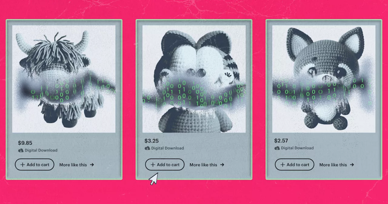 Etsy crochet buyers suspect AI-made images used to sell patterns