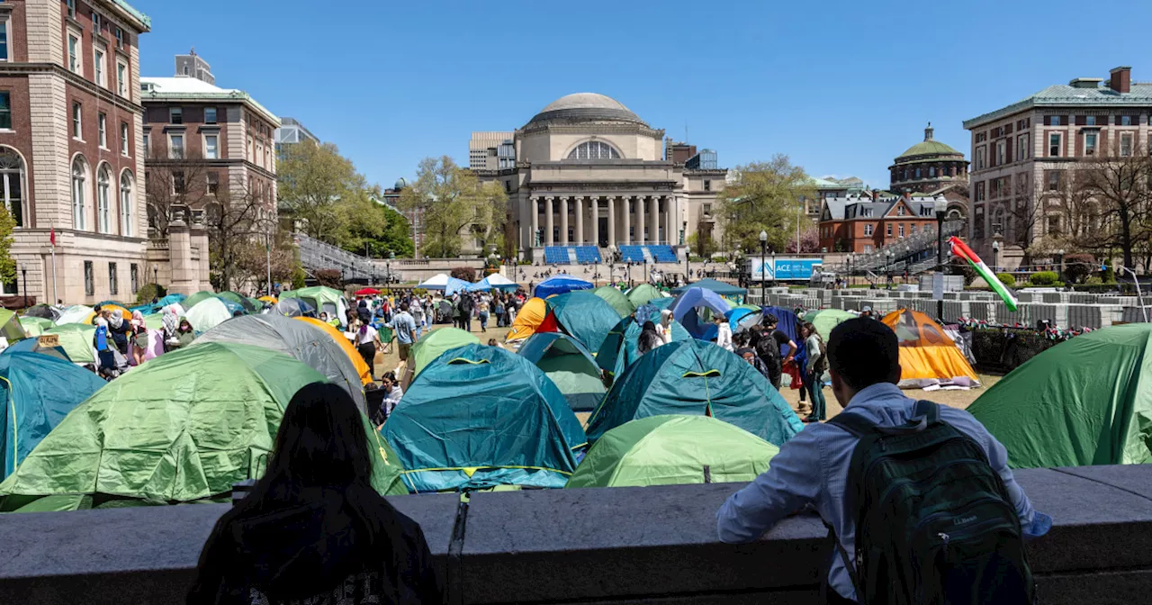 Live update: Protests against Gaza war continue at Columbia, Michigan, Brown and other colleges