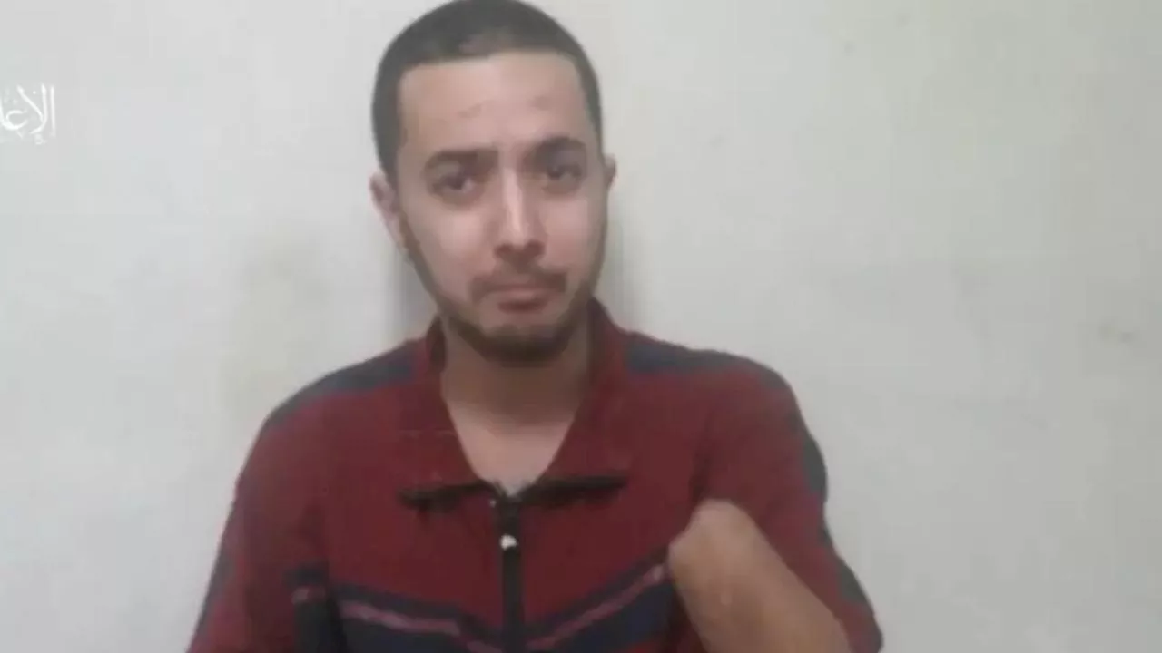 Hamas posts video of hostage missing arm