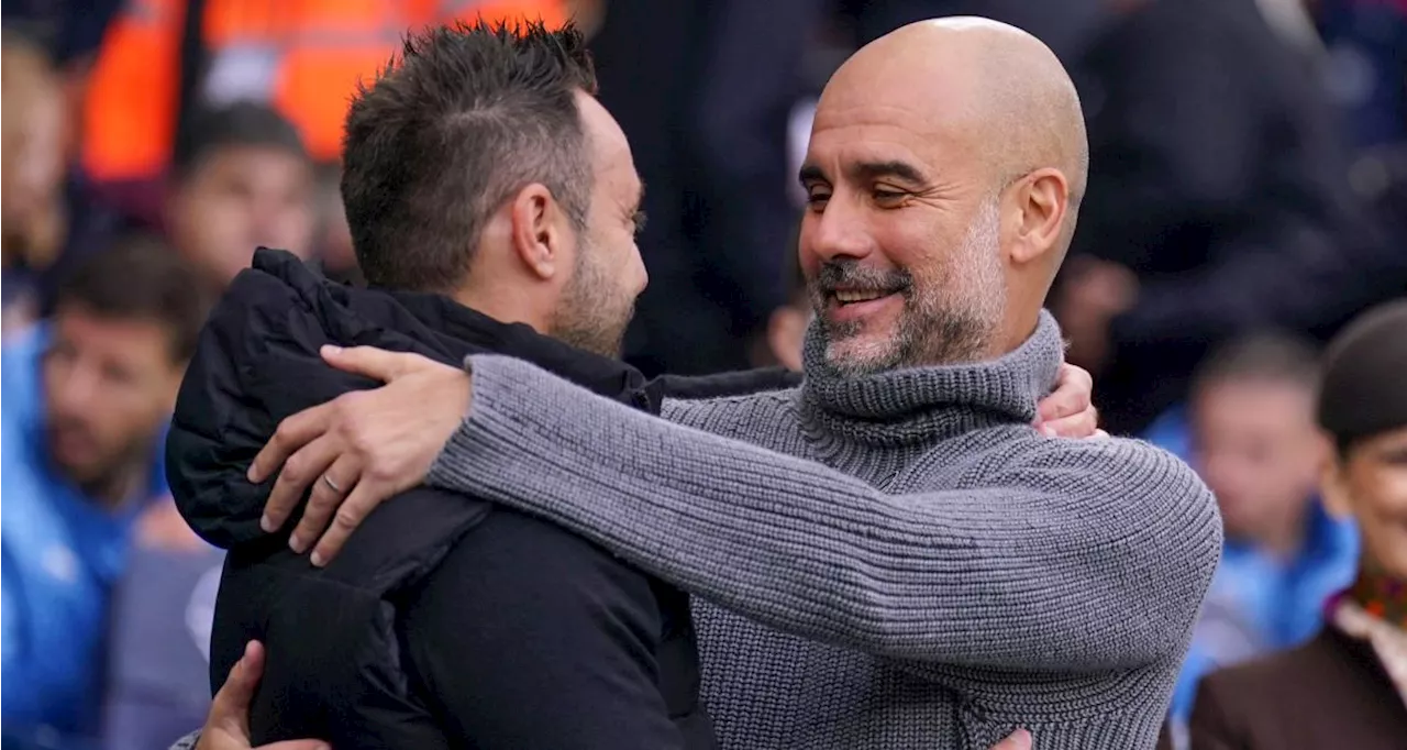 Manchester City : Guardiola adoube De Zerbi avant le choc