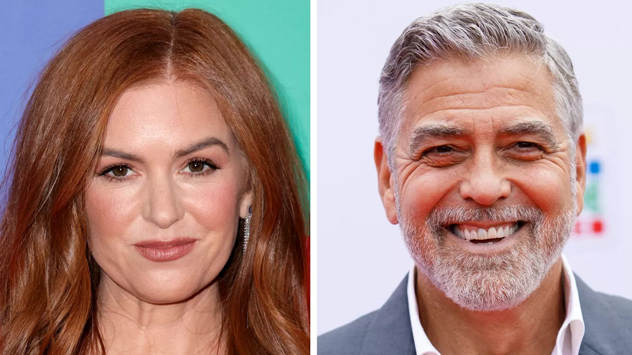 Nach Scheidung: Isla Fisher beim Dreh mit George Clooney!