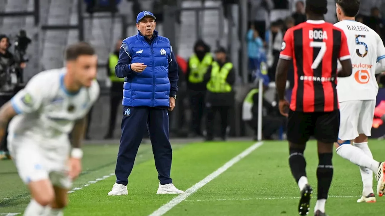 OM-Nice: 'On va lutter jusqu’au bout', Gasset refuse de faire l’impasse sur la Ligue 1