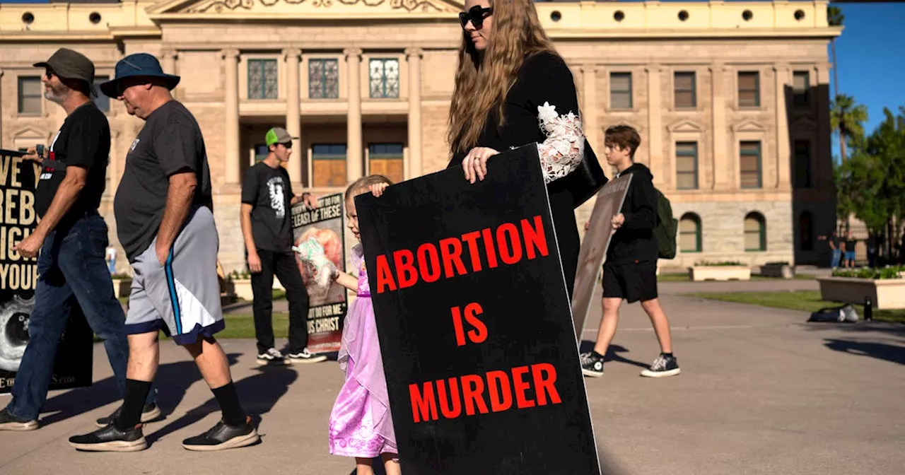 Arizona Democrats say they will try again to repeal 1864 abortion ban