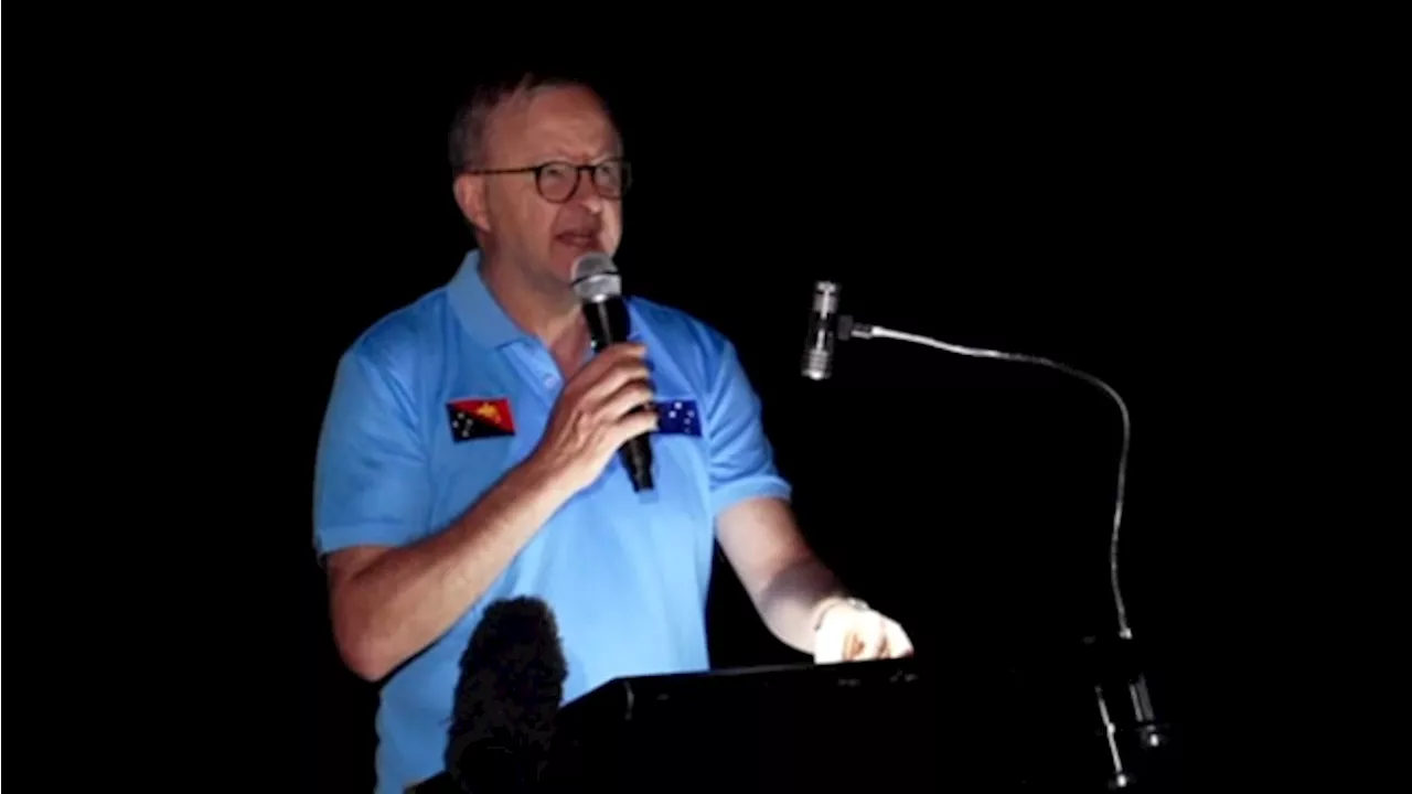 Albanese marks Anzac Day in PNG with moving address