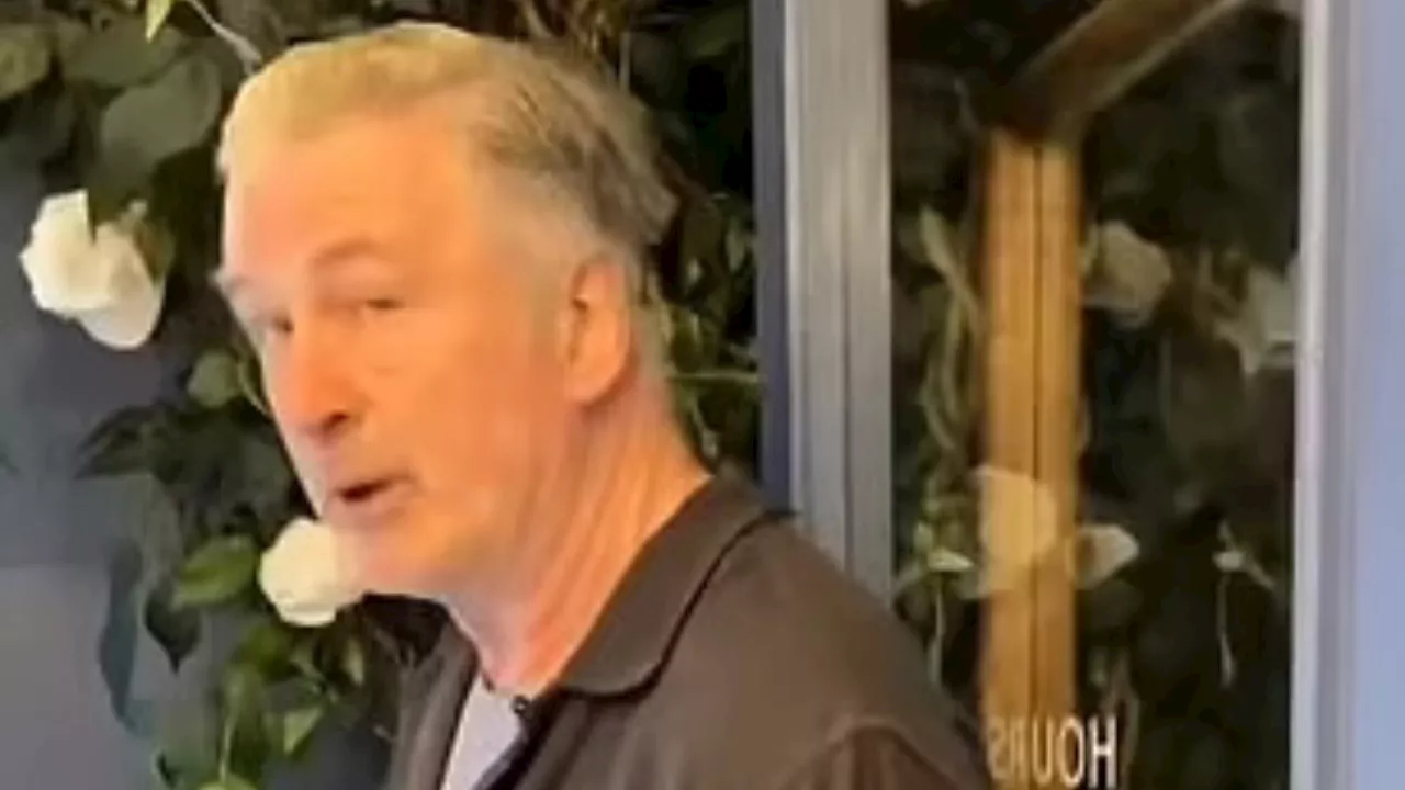 ‘Why did you kill that lady?’: Alec Baldwin hounded by pro-Palestine activist at New York cafe