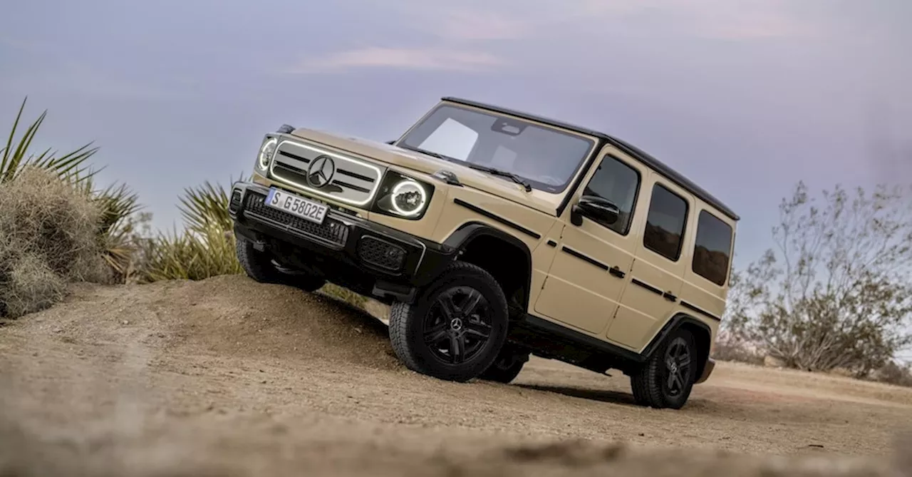 Mercedes Classe G elettrica, la G580 debutta al Salone di Pechino