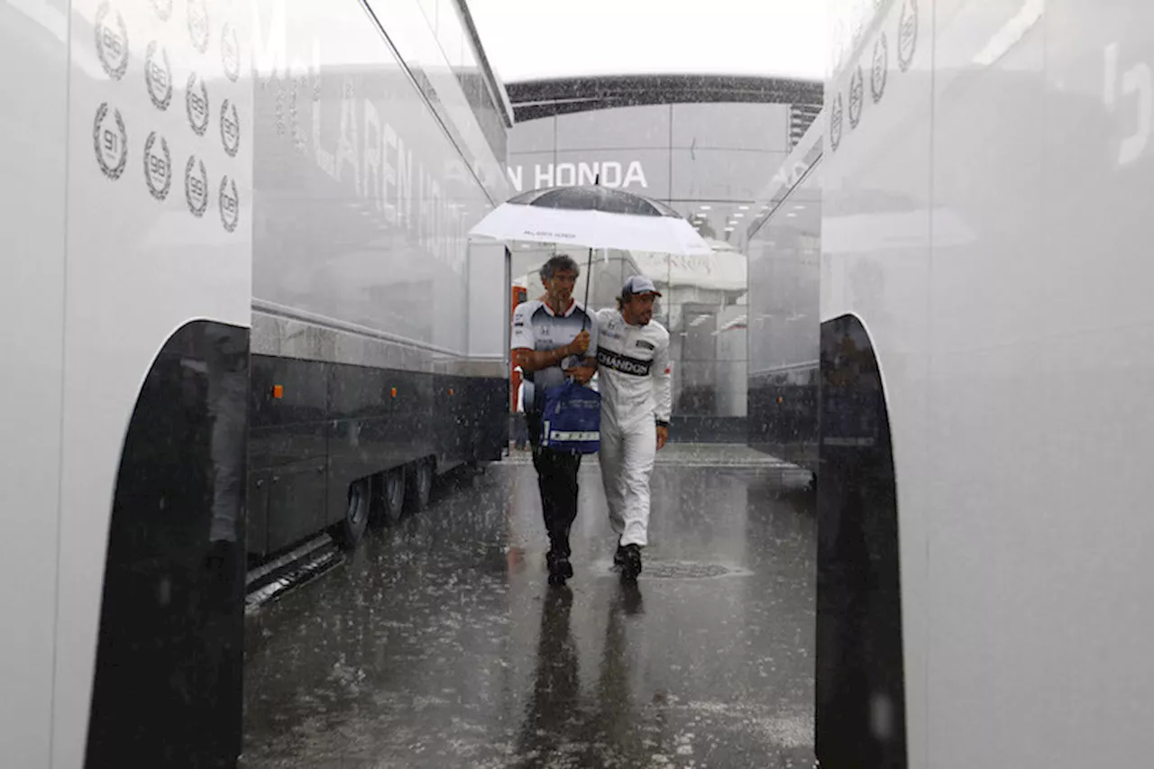 Regen am Hungaroring: Quali unterbrochen!