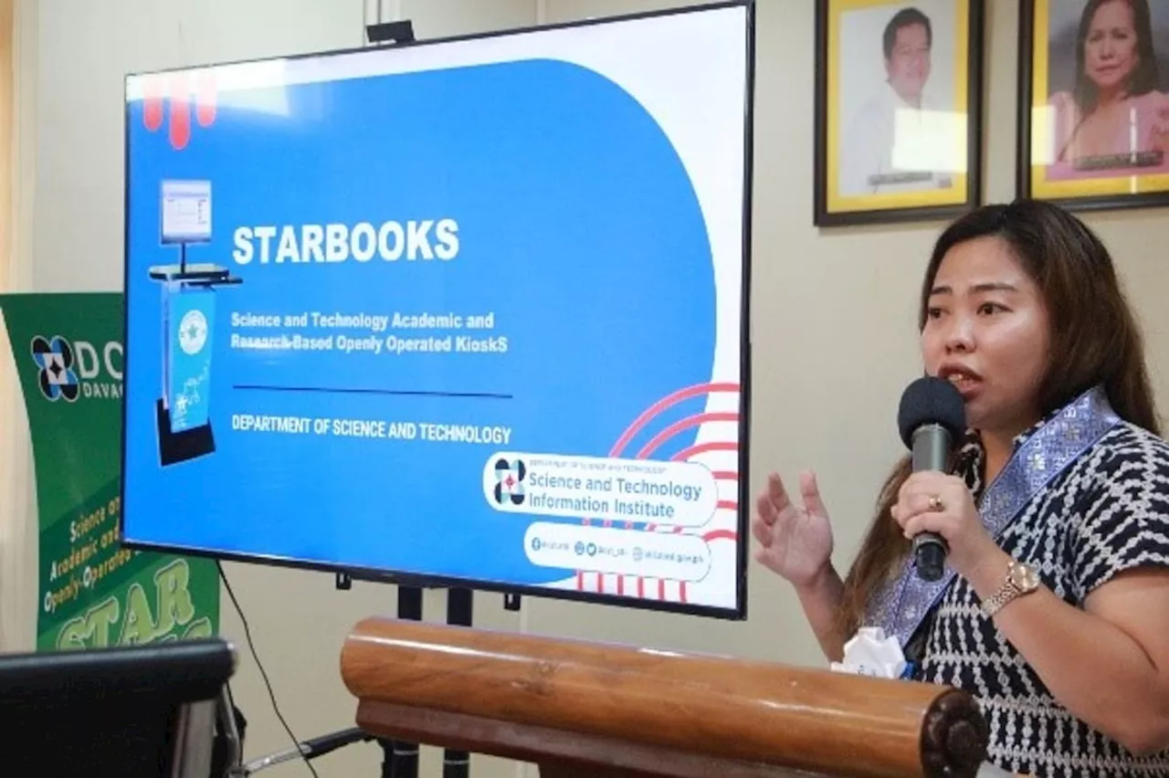 DOST-Davao expands STARBOOKS program to more schools in Davao del Sur