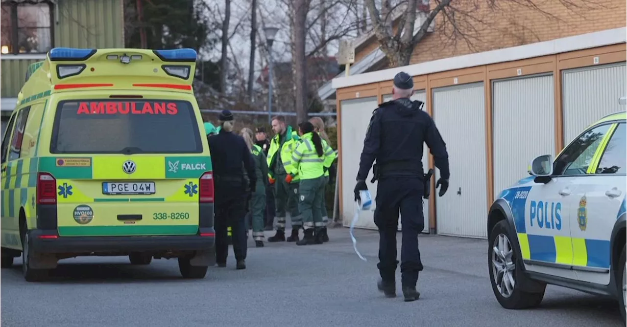 Misstänkt mord i Lina hage i Södertälje