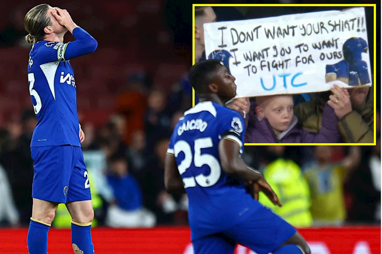 Conor Gallagher says Chelsea players are working hard as young fan’s sign resonates with supporters...