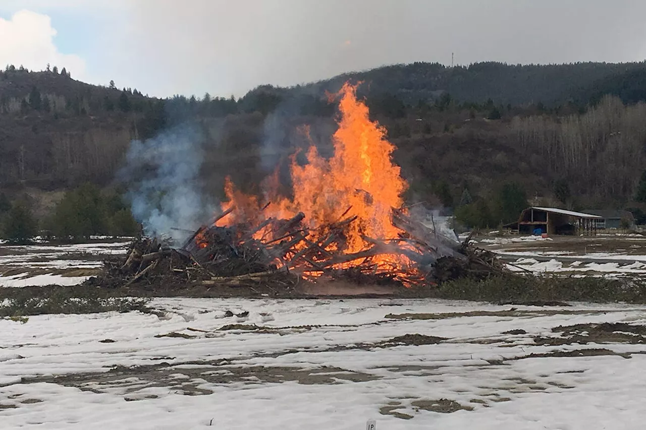 Okanagan-Shuswap joining much of B.C. in a ban on large-scale open burning