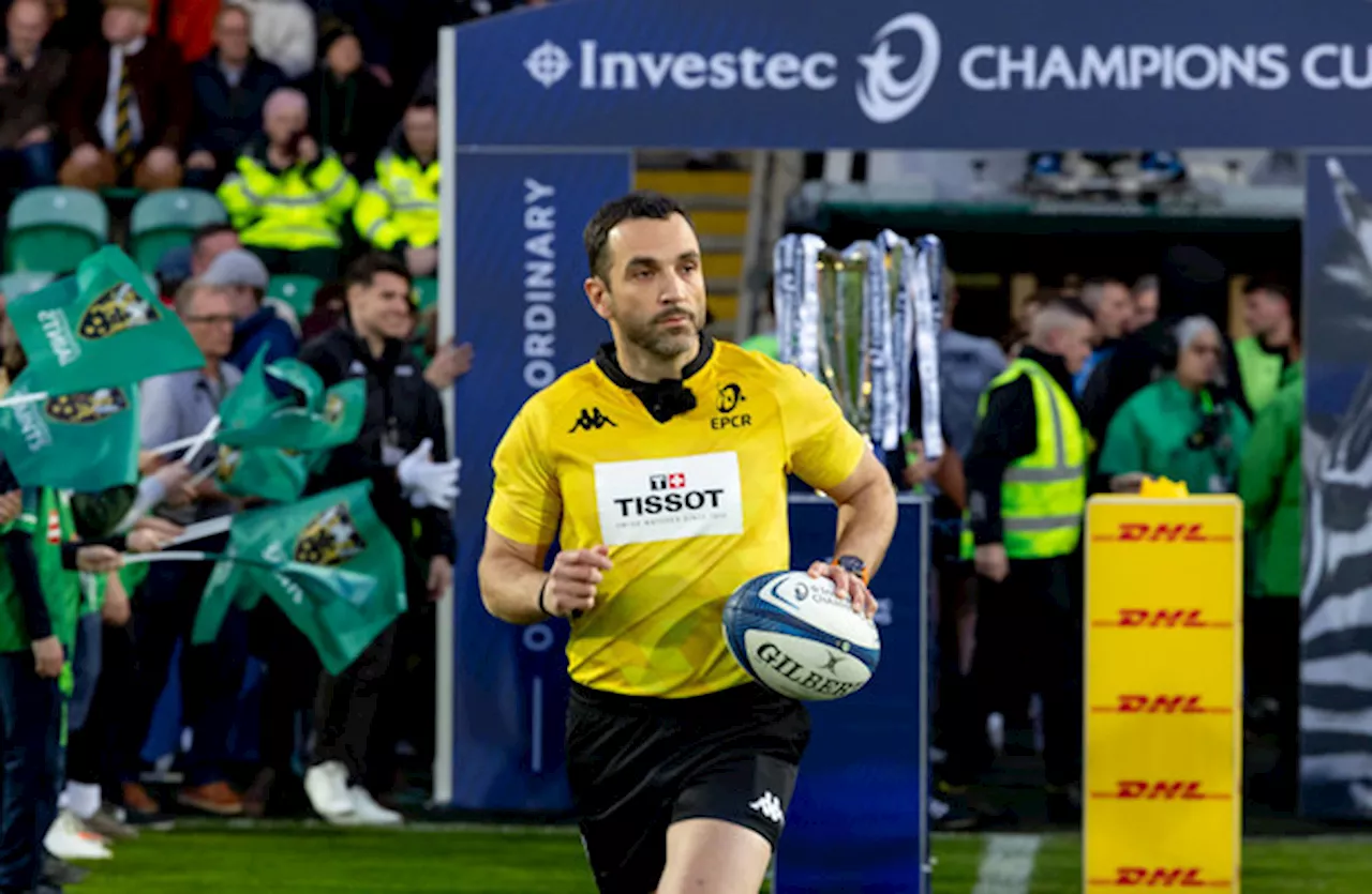 Mathieu Raynal to referee Leinster's Champions Cup semi-final against Northampton