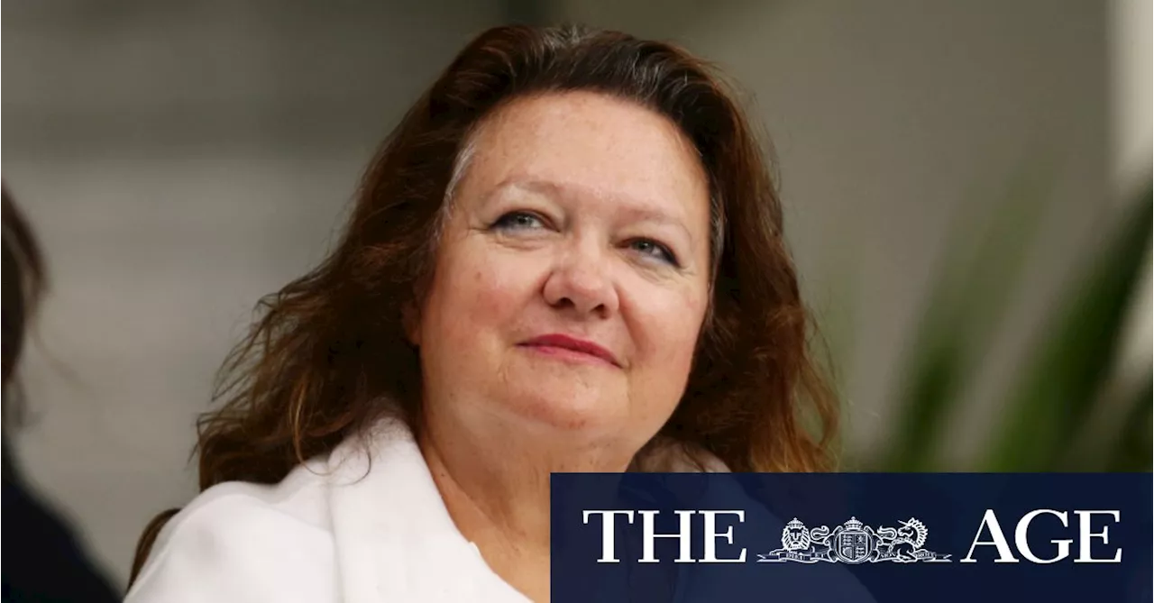 ‘Laws may need to change’: Gina Rinehart lashes Facebook over scam ‘inaction’