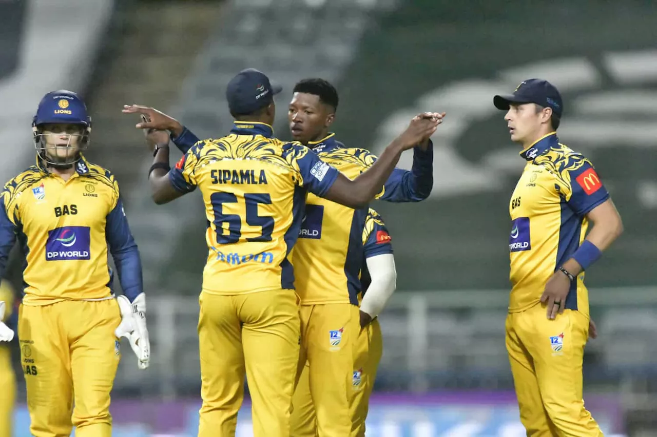 Lions thrash Titans in CSA T20 semi to power into final