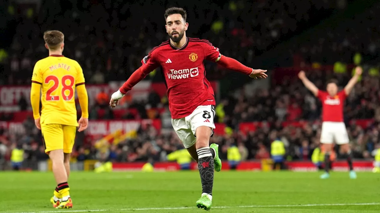 Bruno Fernandes inspires Man Utd comeback to spare Ten Hag another embarrassment