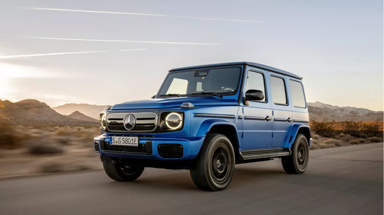 2025 Mercedes-Benz G 580 with EQ Technology First Look: The all-electric G is here