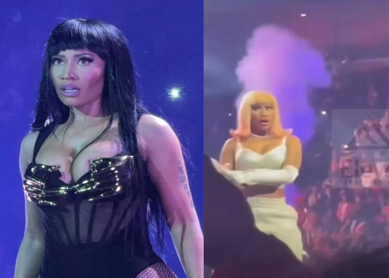 Nicki Minaj hits back at fan-throwing fiasco in concert