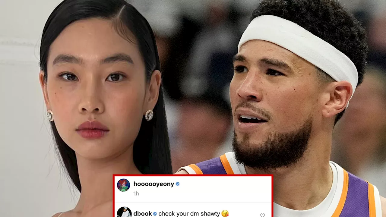 Devin Booker Fans Rush To 'Squid Game' Star Hoyeon Jung's IG After Fake Flirty Comment