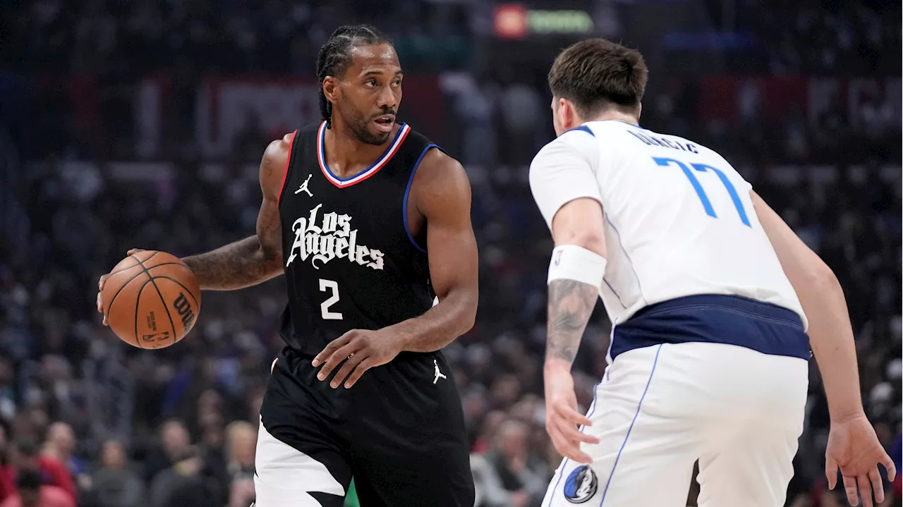 Mavs edge Clippers to tie series as Leonard returns