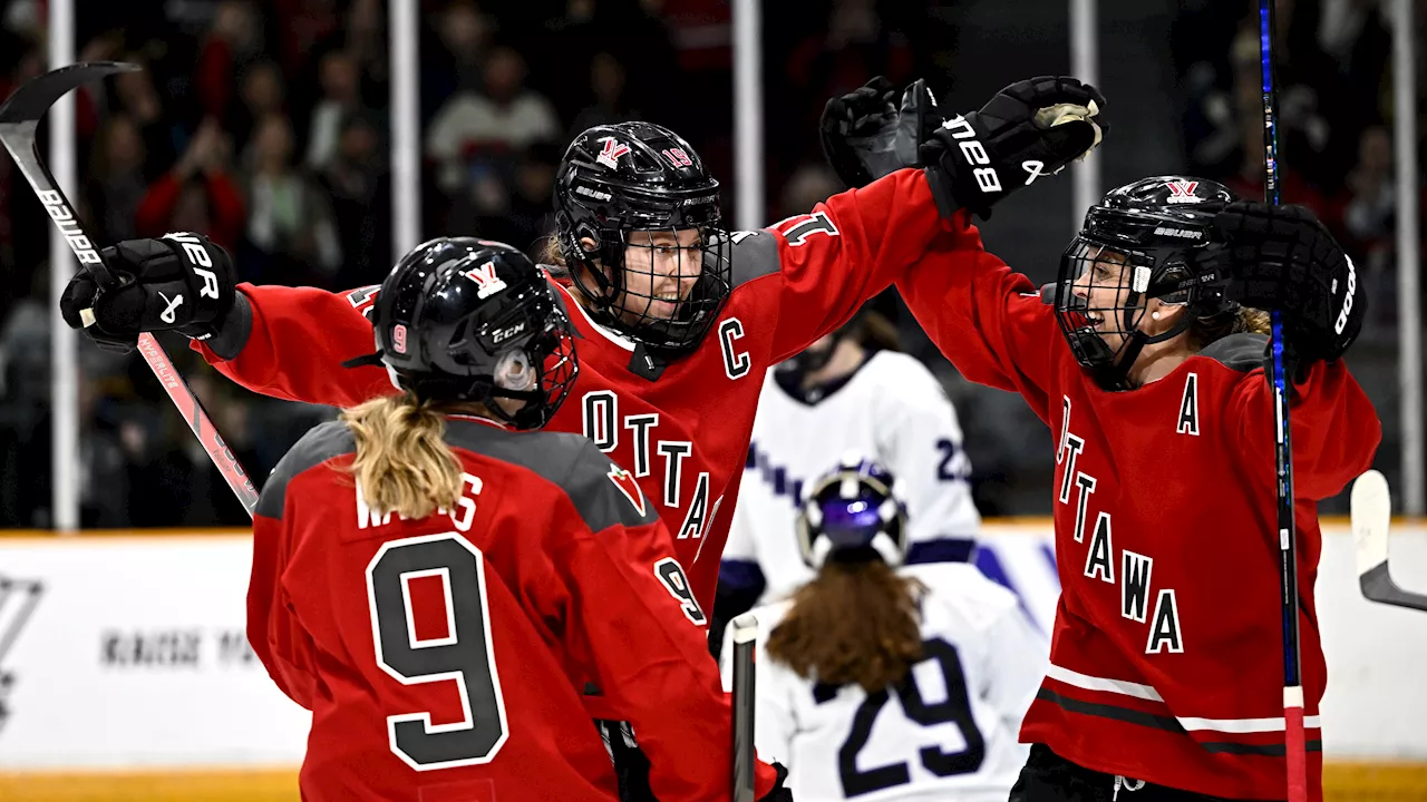 Ottawa hosts Boston, Montreal faces New York as PWHL playoff race takes shape on TSN