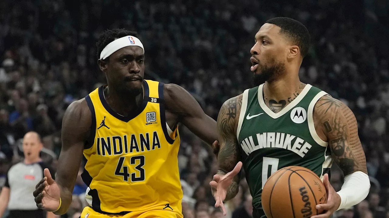 Siakam scores 37 to help Pacers square series with Bucks