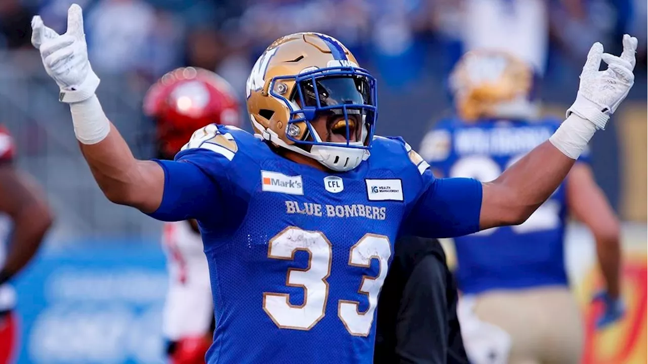 Veteran RB Harris to retire with Blue Bombers on Saturday