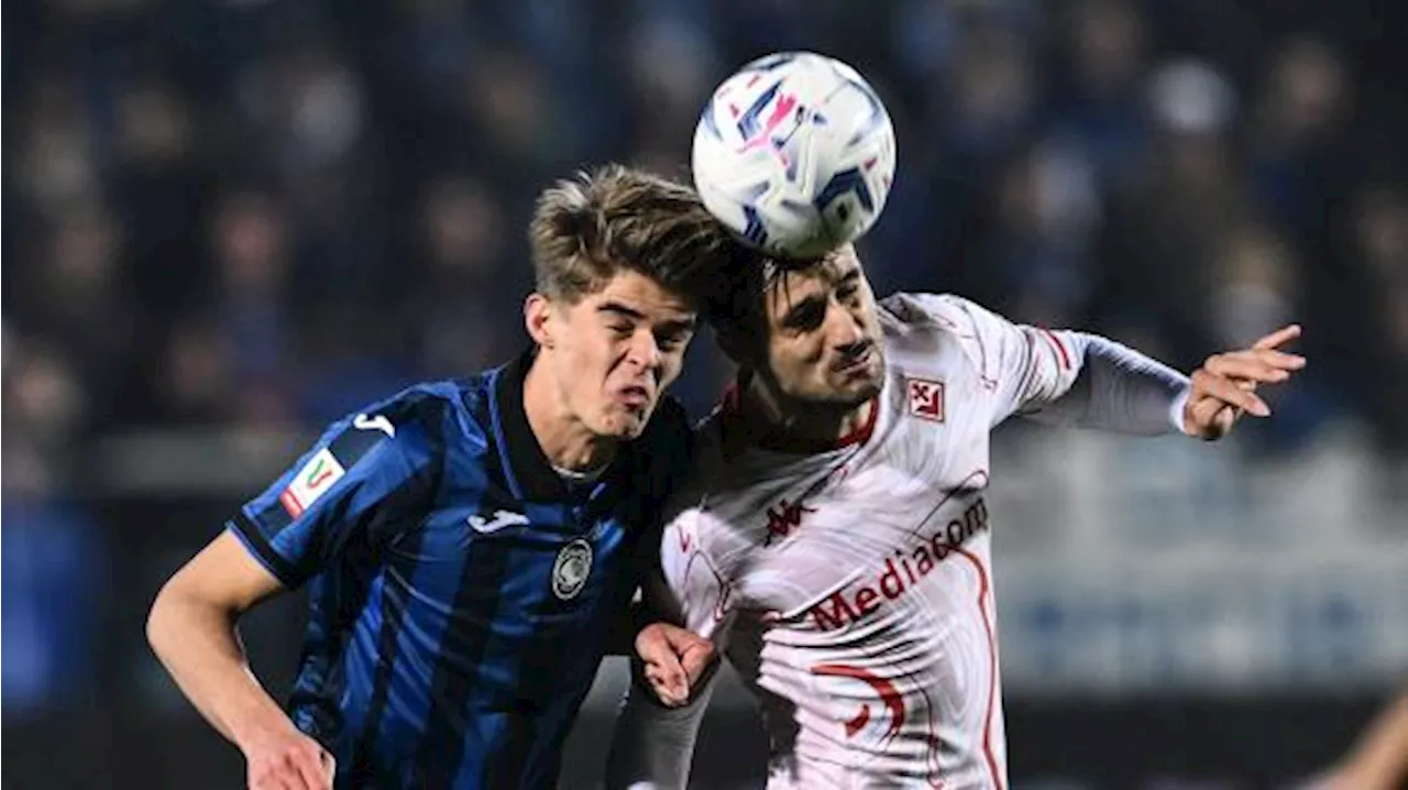 A fine primo tempo l'Atalanta ha recuperato lo svantaggio: 1-0 sulla Fiorentina all'intervallo