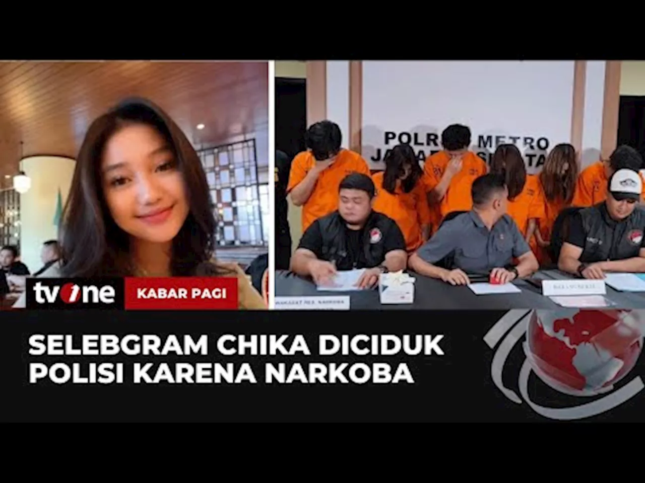 Selebgram Chandrika Chika Diciduk Bersama 5 Temannya di Hotel soal Kasus Narkoba