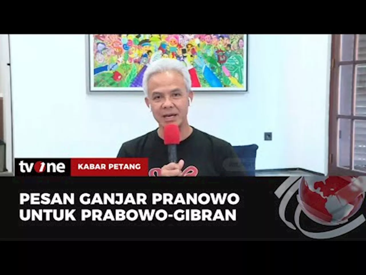 Wawancara Eksklusif, Respons Ganjar Untuk Prabowo dan Gibran