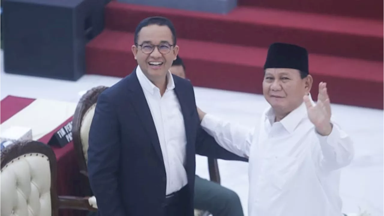 Prabowo Berkelakar Singgung Senyuman Berat, Anies: Kan Beliau yang Alami, Kita Biasa Aja