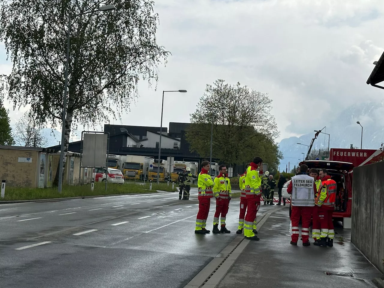 Nach Gas-Alarm in Frastanz: Situation unter Kontrolle