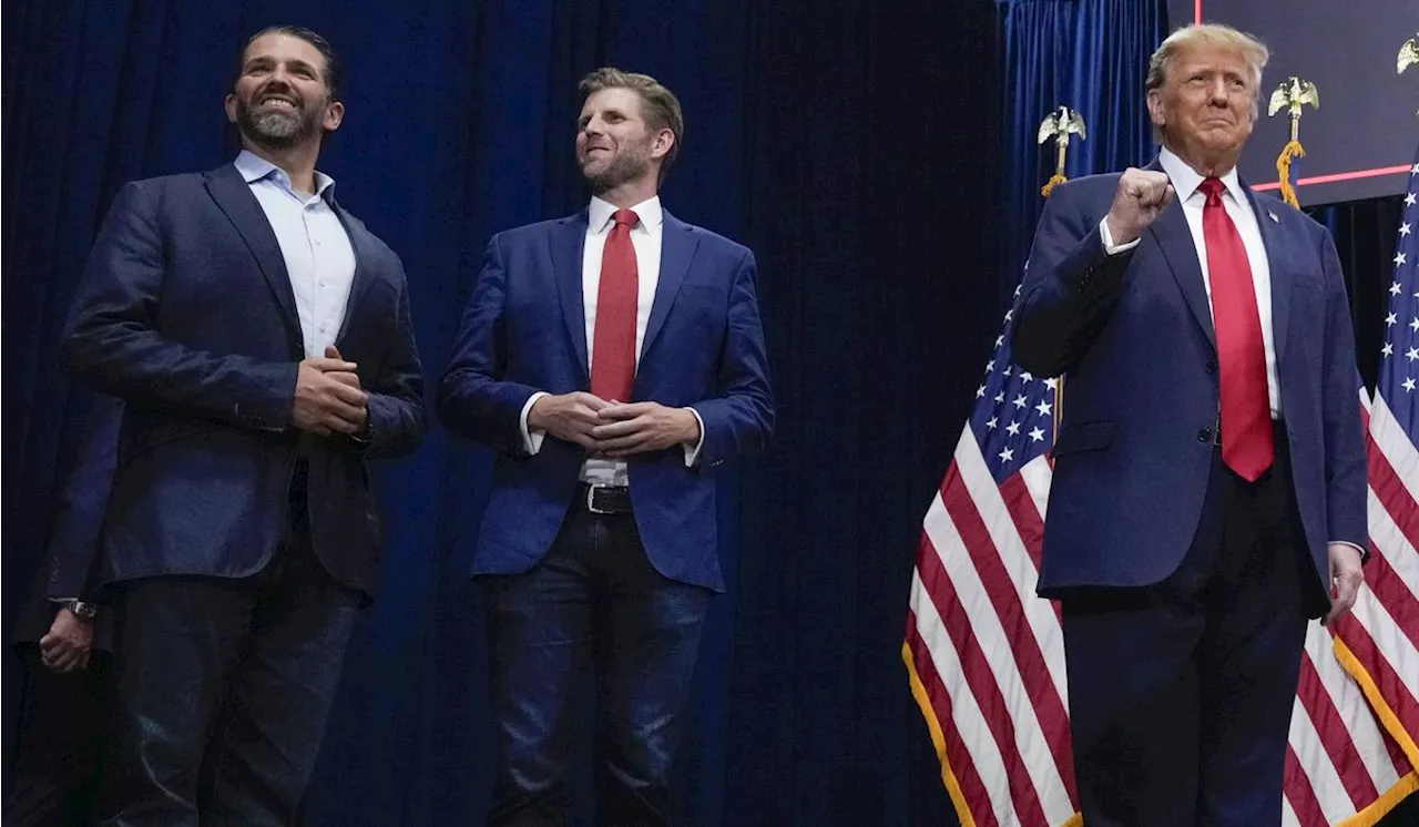 Donald Trump Jr., Eric Trump to help with Donald Trump's presidential transition team