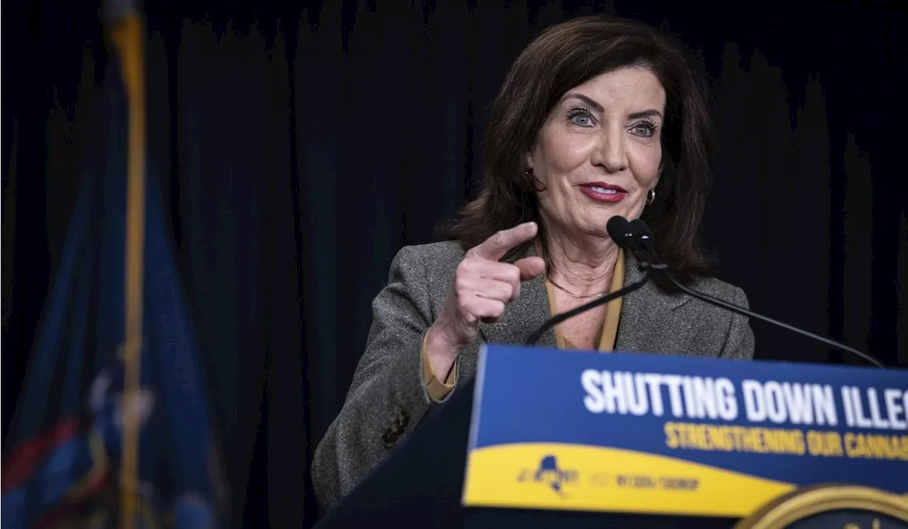 New York Gov. Kathy Hochul slams Speaker Mike Johnson for weighing in on Columbia protests