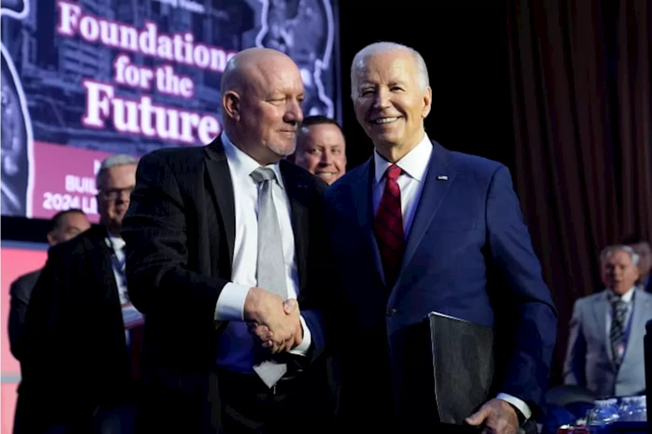 Biden picks up another big union endorsement, this one from building trades workers