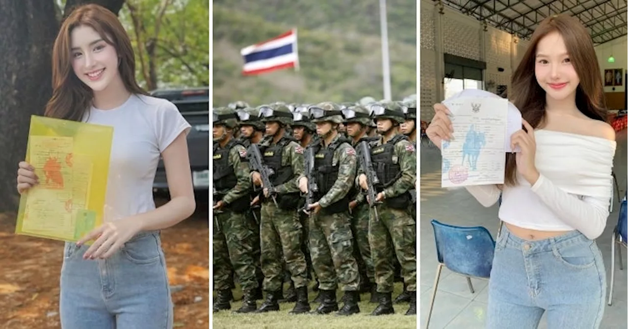 Thai Transgender Beauty Queens Stun the Country's Army After Turning Up for Military Draft