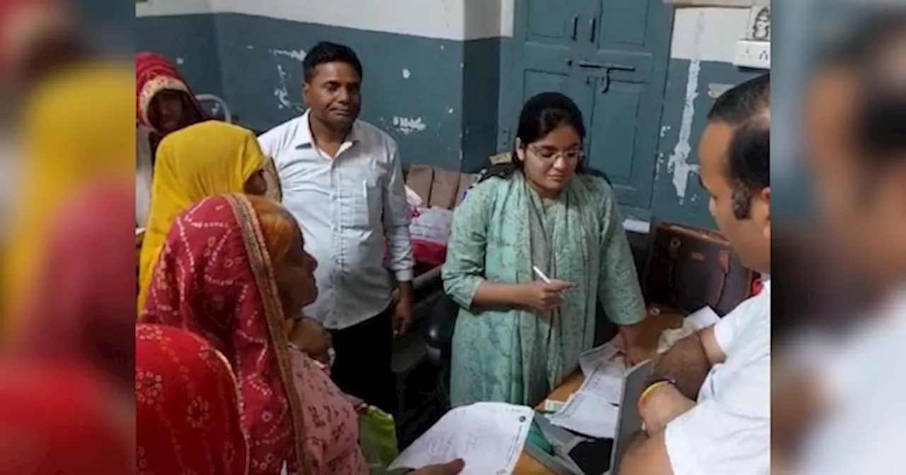 Jaipur Chomu News:SDM दिलीप सिंह राठौड़ ने कालाडेरा CHC का किया औचक निरीक्षण,अव्यवस्थाओं को लेकर जताई नाराजगी