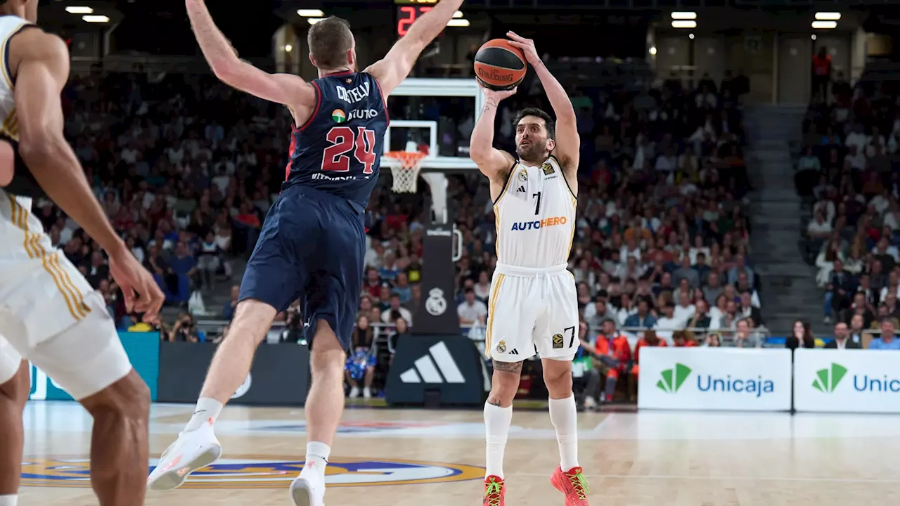 El Real Madrid se acerca a la Final Four de la Euroliga: tumba al Baskonia y se pone 2-0 en la serie