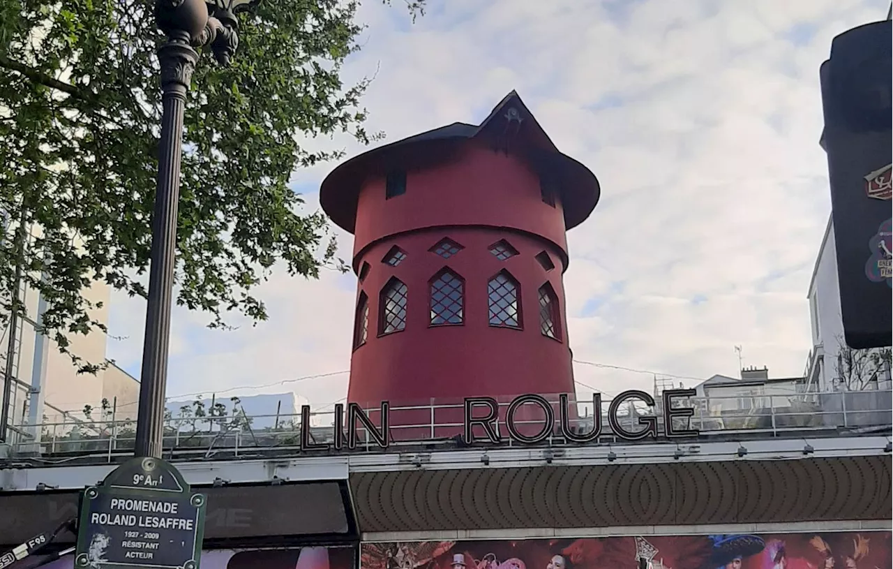 Paris : Les ailes du mythique Moulin Rouge se sont effondrées