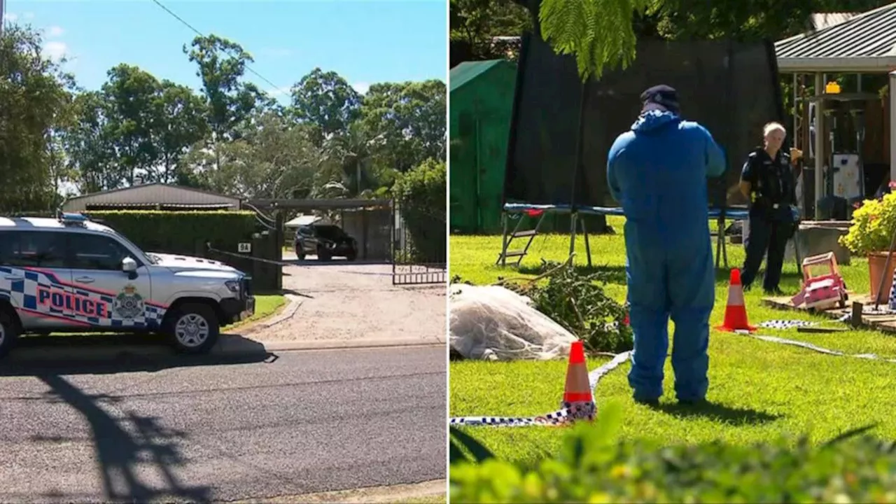 Gardener arrested after man found dead, woman severely injured at Burpengary East home