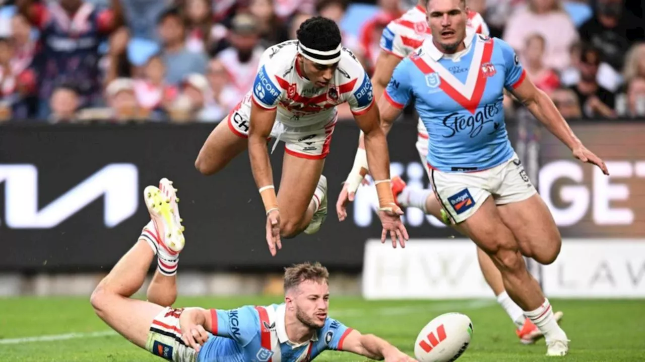 Sydney Roosters score 10 tries in demolition of St George Illawarra Dragons