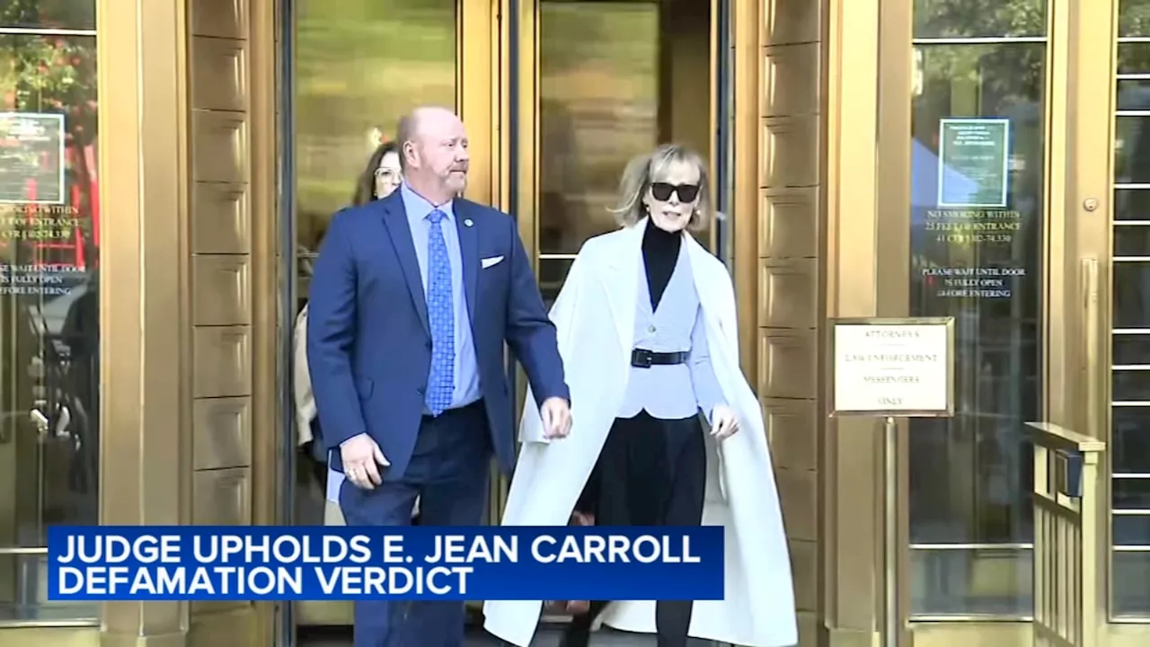 Judge rejects Donald Trump's bid for new E. Jean Carroll trial, upholds $83M judgment