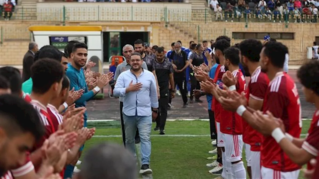 النصر القاهري يقيم ممر شرفي لمنتخب السويس بعد تأهله للمحترفين