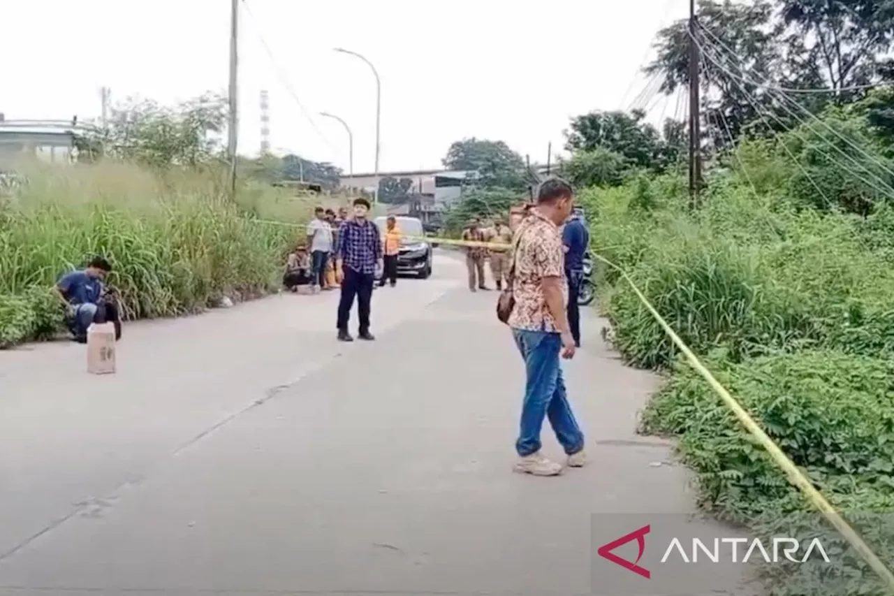 Polres Bekasi olah TKP mayat wanita dalam koper