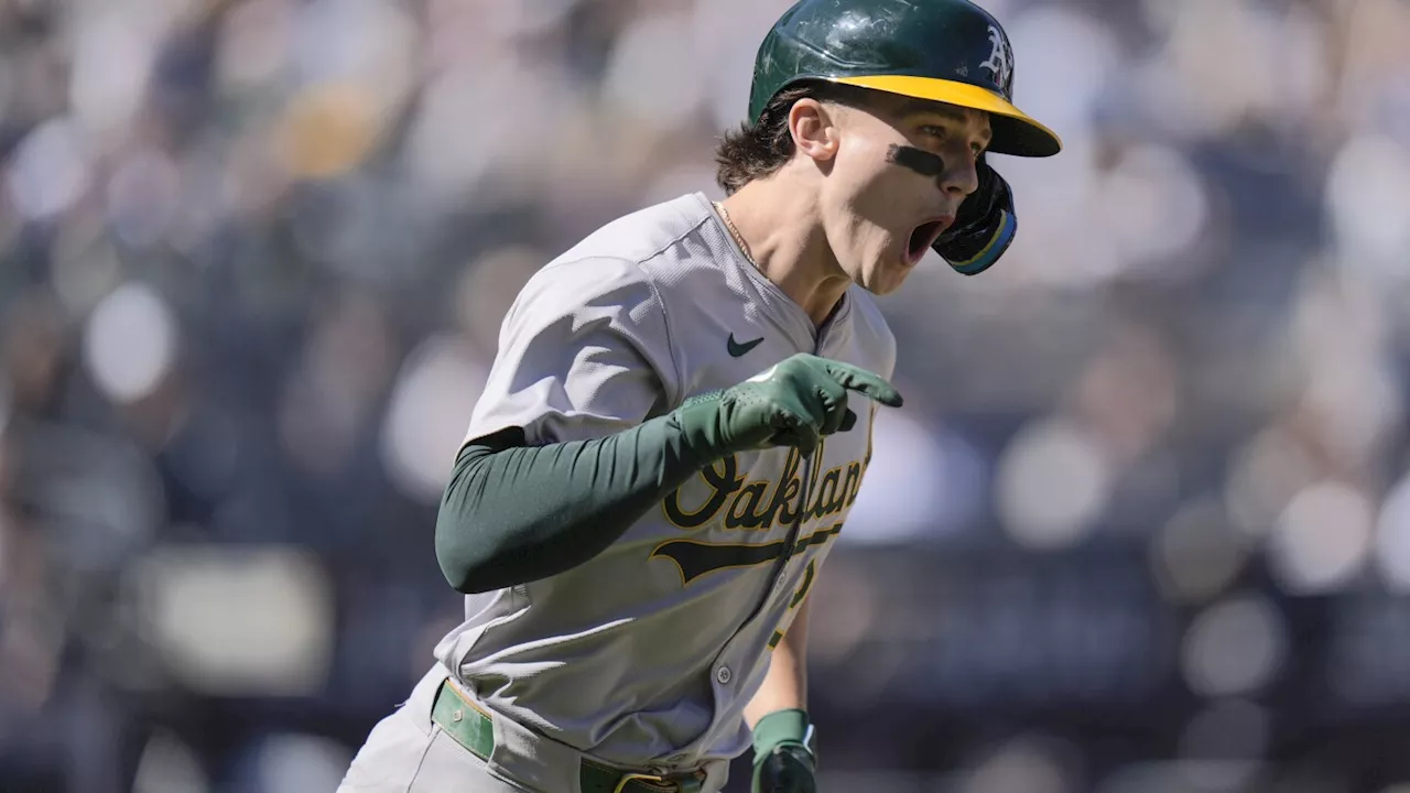 A's place second baseman Zack Gelof on injured list with left oblique strain