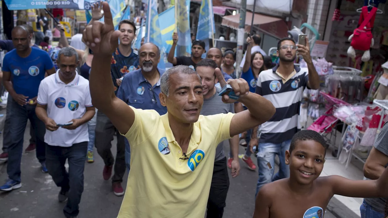 Brazil's Romário returns to training at age 58, scores twice and keeps sharp tongue