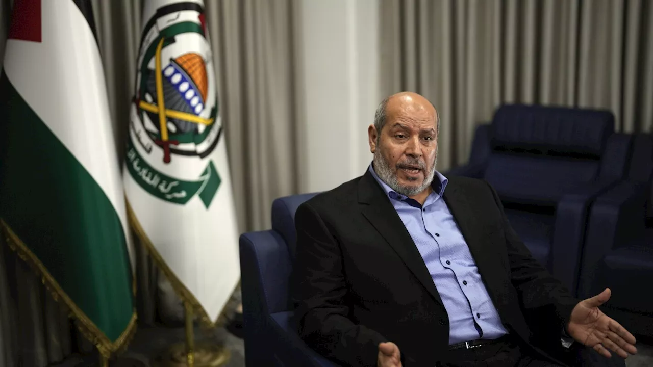 Hamas official says group would lay down its weapons if a two-state solution is implemented