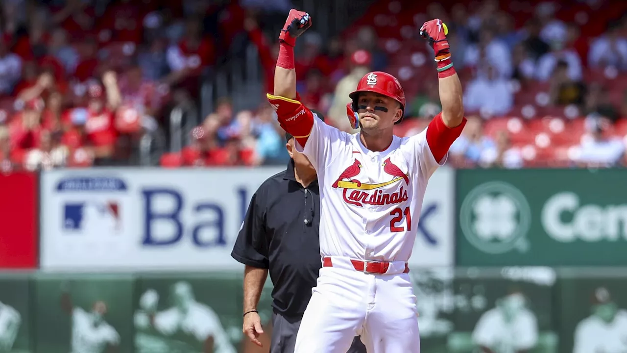 Lars Nootbaar drives in two in a victory over the Diamondbacks