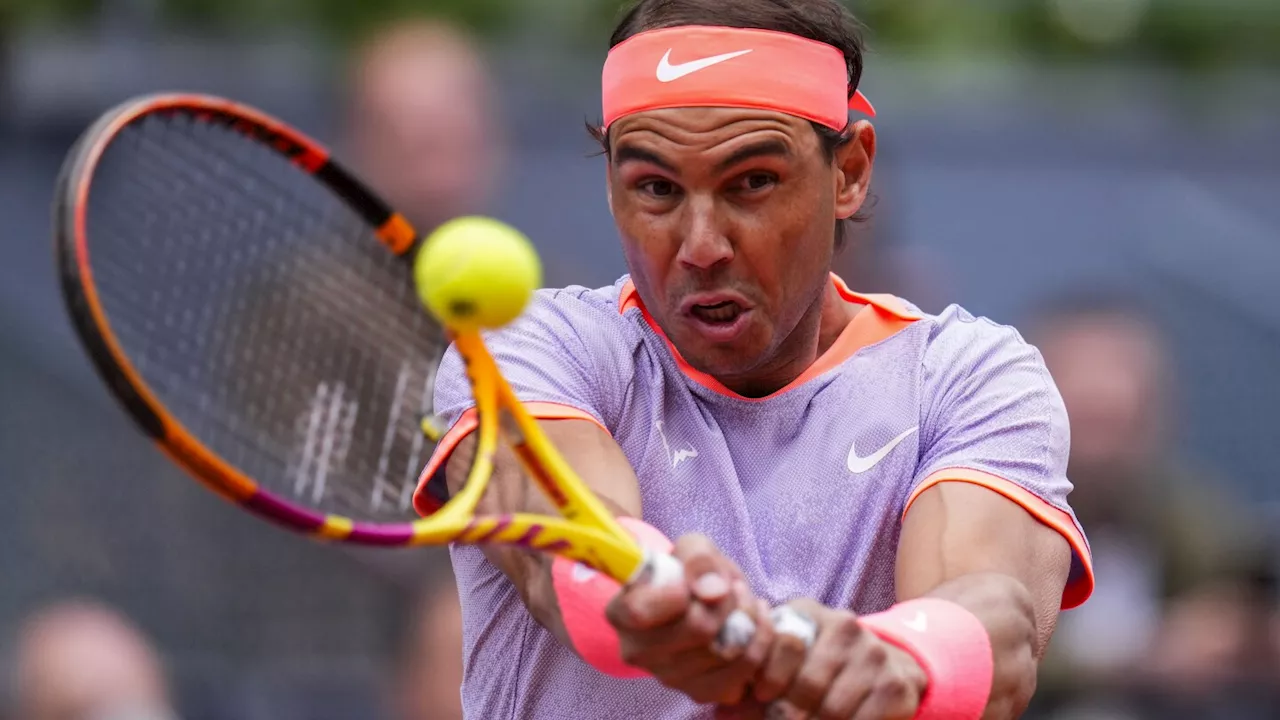 Nadal cruises to straight-set win over American teenager in first round of Madrid Open